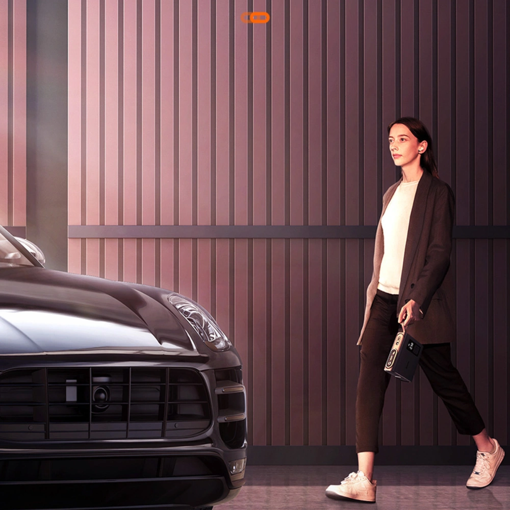 Pompka do kół Baseus Mega EnergyPump 6000mAh oraz latarką LED