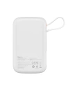 Kup Powerbank Baseus Qpow Display Digital 10000mAh 20W QC/PD/SCP/FCP + cablu Lightning alb - BSU3860 - {ean13} - Sklep Home Screen