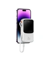 Kup Powerbank Baseus Qpow Display Digital 10000mAh 20W QC/PD/SCP/FCP + cablu Lightning alb - BSU3860 - {ean13} - Sklep Home Screen