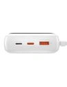 Buy Baseus Qpow Digital Display Power Bank with Fast Charging 20000mAh 20W QC/PD/SCP/FCP with Built-in Lightning Cable White - BSU3864 - {ean13} - Home Screen Store Europe