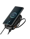 Buy Baseus Qpow Digital Display powerbank with fast charging 20000mAh 22.5W QC/PD/SCP/FCP with built-in USB-C cable black - BSU3865 - {ean13} - Home Screen Store Europe