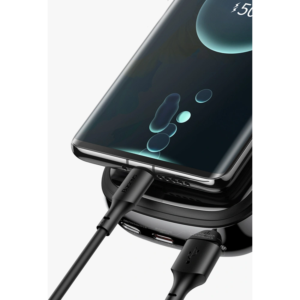 Powerbank Baseus Qpow Digital Display 20000mAh 22,5W QC/PD/SCP/FCP + kabel USB-C czarny