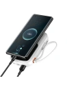 Buy Baseus Qpow Digital Display powerbank with fast charging 20000mAh 22.5W QC/PD/SCP/FCP with built-in USB-C cable white - BSU3866 - {ean13} - Home Screen Store Europe