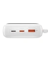 Buy Baseus Qpow Digital Display powerbank with fast charging 20000mAh 22.5W QC/PD/SCP/FCP with built-in USB-C cable white - BSU3866 - {ean13} - Home Screen Store Europe