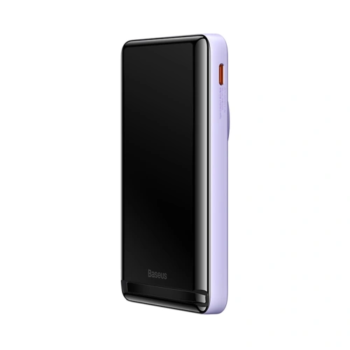 Kup Powerbank Baseus Suport Magnetic Încărcare Rapidă Fără Fir 10000mAh 20W violet + cablu USB-C 60W 50cm alb - BSU3867 - {ean13} - Sklep Home Screen