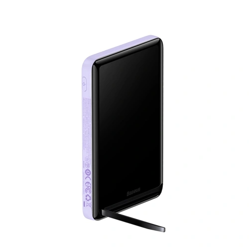 Kup Powerbank Baseus Suport Magnetic Încărcare Rapidă Fără Fir 10000mAh 20W violet + cablu USB-C 60W 50cm alb - BSU3867 - {ean13} - Sklep Home Screen