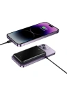 Kup Powerbank Baseus Suport Magnetic Încărcare Rapidă Fără Fir 10000mAh 20W violet + cablu USB-C 60W 50cm alb - BSU3867 - {ean13} - Sklep Home Screen