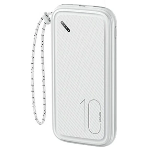 Powerbank USAMS PB56 10000mAh 2xUSB/USB-C/microUSB Fast Charge biały/white (US-CD150)