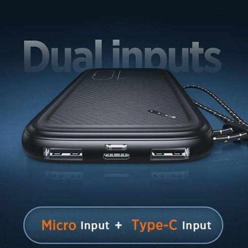 Kup Powerbank USAMS PB56 10000mAh 2xUSB/USB-C/microUSB Schnellladung weiß (US-CD150) - USA818 - {ean13} - Sklep Home Screen
