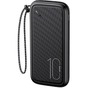 Powerbank USAMS PB56 10000mAh 2xUSB/USB-C/microUSB Fast Charge czarny/black (US-CD150)