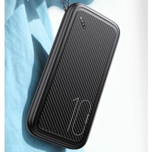 Powerbank USAMS PB56 10000mAh 2xUSB/USB-C/microUSB Fast Charge czarny/black (US-CD150)