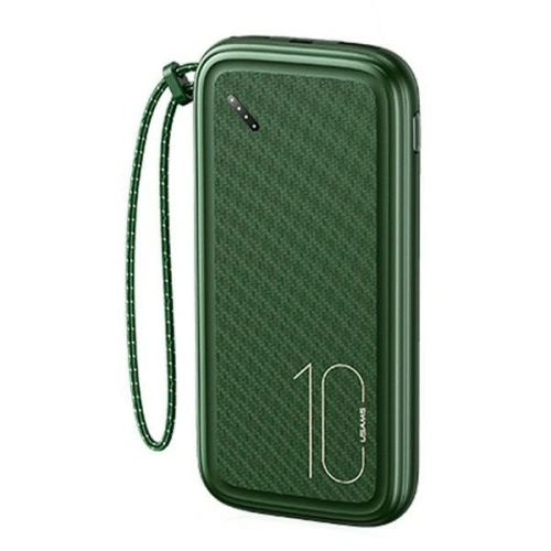 Kup Powerbank USAMS PB56 10000mAh 2xUSB/USB-C/microUSB Fast Charge zielony/dark green (US-CD150) - USA820 - {ean13} - Sklep Home Screen