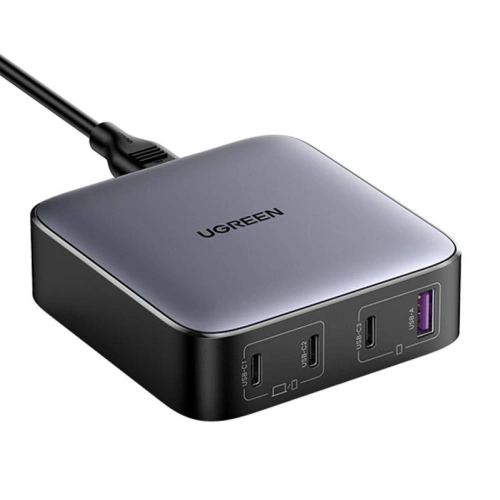 Kup Ładowarka sieciowa UGREEN CD328 Nexode, 3xUSB-C, USB-A, GaN, 100W (czarny) - UGR1432 - {ean13} - Sklep Home Screen