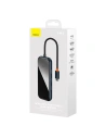 Kup Hub Baseus AcmeJoy USB-C - HDMI / 2x USB-A 3.0/USB-A 2.0 /USB-C PD&Data/RJ45/SD/TF ciemnoszary - BSU3869 - {ean13} - Sklep Home Screen