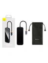 Kup Hub Baseus AcmeJoy USB-C - HDMI / 2x USB-A 3.0 / USB-A 2.0 / USB-C PD&Data / RJ45 / SD / TF dunkelgrau - BSU3869 - {ean13} - Sklep Home Screen
