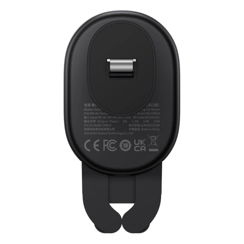 Kup Uchwyt auto cu încărcător wireless Baseus Stable Series 15W Air Vent negru - BSU3870 - {ean13} - Sklep Home Screen