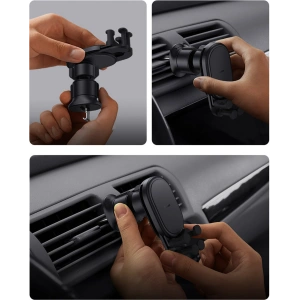 Kup Auto-Halterung mit drahtlosem Ladegerät Baseus Stable Series 15W Air Vent schwarz - BSU3870 - {ean13} - Sklep Home Screen