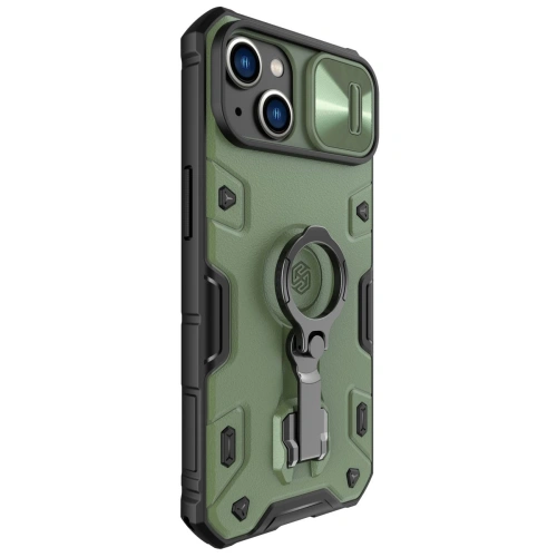 Kup Case Nillkin CamShield Armor Pro Apple iPhone 14 dunkelgrün - NLK883 - {ean13} - Sklep Home Screen