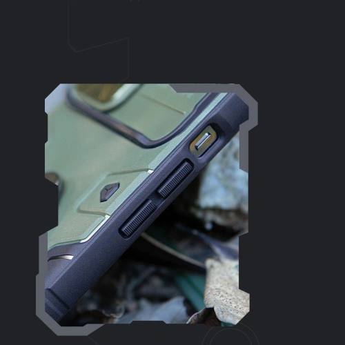 Kup Case Nillkin CamShield Armor Pro Apple iPhone 14 dunkelgrün - NLK883 - {ean13} - Sklep Home Screen
