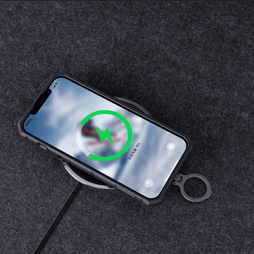 Kup Case Nillkin CamShield Armor Pro Apple iPhone 14 dunkelgrün - NLK883 - {ean13} - Sklep Home Screen