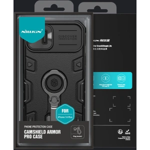 Etui Nillkin CamShield Armor Pro Apple iPhone 14 Plus / 15 Plus czarne