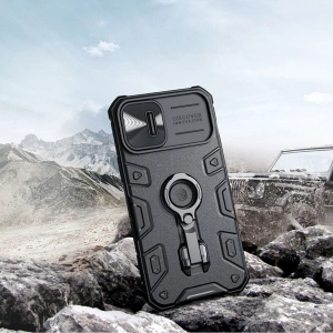 Etui Nillkin CamShield Armor Pro Apple iPhone 14 Plus / 15 Plus czarne