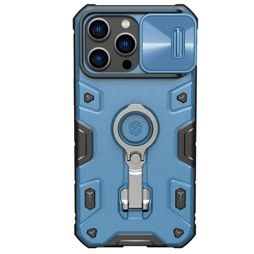 Kup Etui Nillkin CamShield Armor Pro Apple iPhone 14 Pro Max albastre - NLK890 - {ean13} - Sklep Home Screen