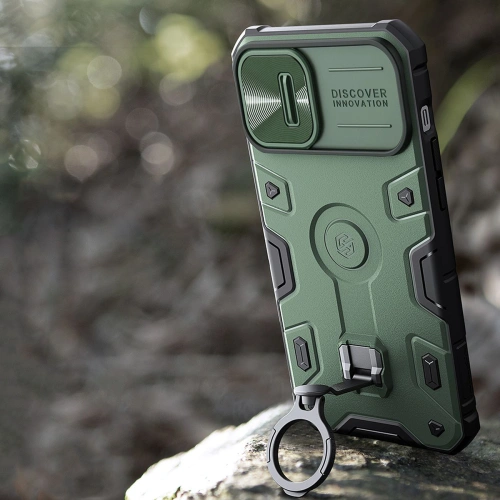 Kup Etui Nillkin CamShield Armor Pro Magnetic MagSafe Apple iPhone 14 niebieskie - NLK892 - {ean13} - Sklep Home Screen