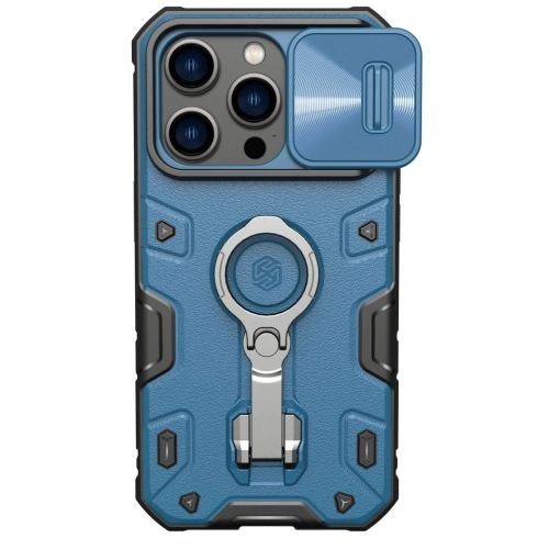 Kup Etui Nillkin CamShield Armor Pro Magnetic MagSafe Apple iPhone 14 Pro niebieskie - NLK895 - {ean13} - Sklep Home Screen