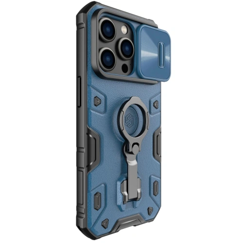 Kup Etui Nillkin CamShield Armor Pro Magnetic MagSafe Apple iPhone 14 Pro niebieskie - NLK895 - {ean13} - Sklep Home Screen