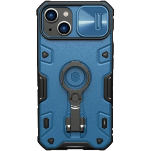 Etui Nillkin CamShield Armor Pro Magnetic MagSafe Apple iPhone 14 Plus / 15 Plus niebieskie