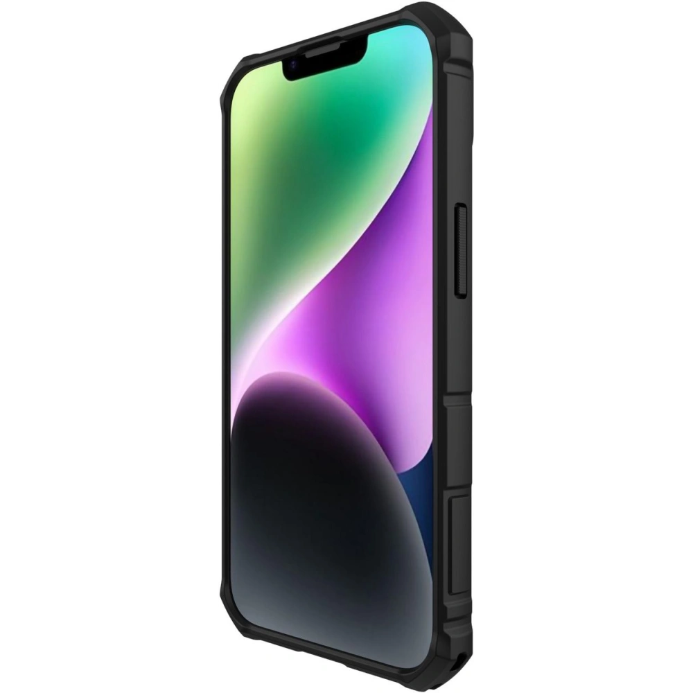 Etui Nillkin CamShield Armor Pro Magnetic MagSafe Apple iPhone 14 Plus / 15 Plus niebieskie