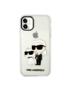 Buy Karl Lagerfeld KLHCN61HNKCTGT Apple iPhone 11 transparent hardcase Gliter Karl&Choupette - KLD1355 - {ean13} - Home Screen Store Europe