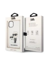 Kup Etui Karl Lagerfeld KLHCN61HNKCTGT Apple iPhone 11 carcasă transparentă din plastic Gliter Karl&Choupette - KLD1355 - {ean13} - Sklep Home Screen