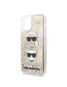 Kup Etui Karl Lagerfeld KLHCN61KCGLGO Apple iPhone 11 złoty/gold hardcase Liquid Glitter Karl&Choupette - KLD1356 - {ean13} - Sklep Home Screen