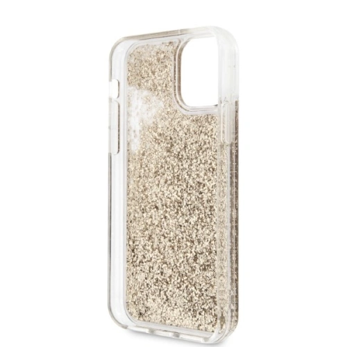 Kup Etui Karl Lagerfeld KLHCN61KCGLGO Apple iPhone 11 zlatý/gold hardcase Liquid Glitter Karl&Choupette - KLD1356 - {ean13} - Sklep Home Screen