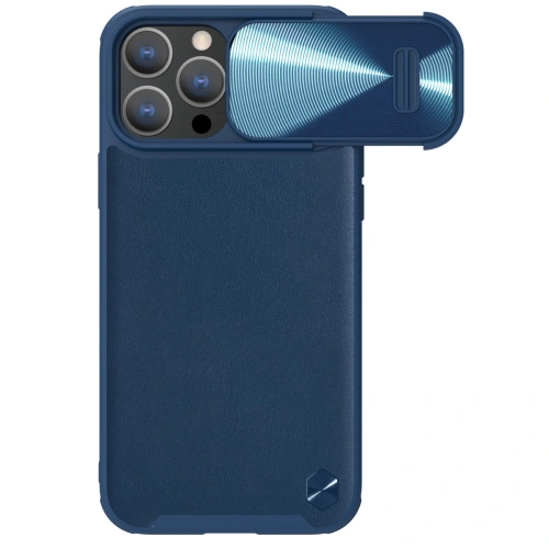 Kup Case Nillkin CamShield Leather S für Apple iPhone 14 Pro blau - NLK905 - {ean13} - Sklep Home Screen