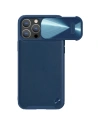 Case Nillkin CamShield Leather S für Apple iPhone 14 Pro blau