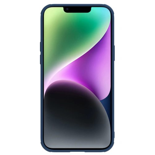 Kup Etui Nillkin CamShield Leather S Apple iPhone 14 Plus / 15 Plus kék - NLK907 - {ean13} - Sklep Home Screen