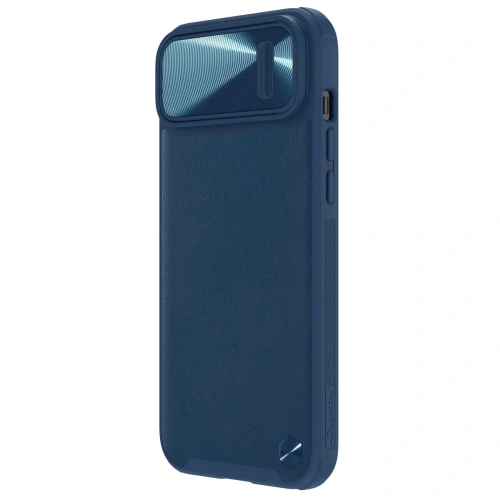 Kup Etui Nillkin CamShield Leather S Apple iPhone 14 Plus / 15 Plus kék - NLK907 - {ean13} - Sklep Home Screen