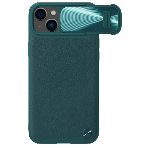 Kup Etui Nillkin CamShield Leather S Apple iPhone 14 Plus / 15 Plus zöld - NLK908 - {ean13} - Sklep Home Screen