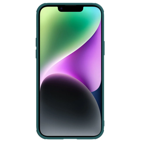 Kup Etui Nillkin CamShield Leather S Apple iPhone 14 Plus / 15 Plus zöld - NLK908 - {ean13} - Sklep Home Screen