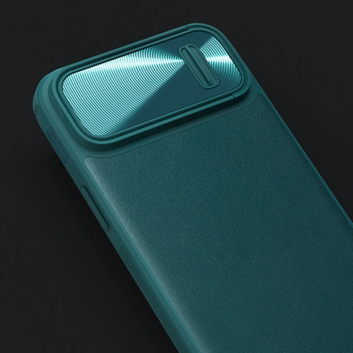 Kup Case Nillkin CamShield Leather S Apple iPhone 14 Pro Max grün - NLK909 - {ean13} - Sklep Home Screen