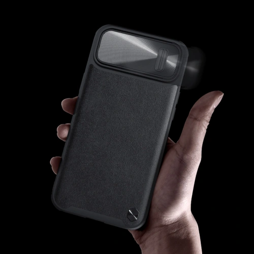 Kup Case Nillkin CamShield Leather S Apple iPhone 14 Pro Max grün - NLK909 - {ean13} - Sklep Home Screen