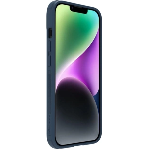Etui Nillkin Textured S Apple iPhone 14 Plus / 15 Plus niebieskie