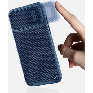 Etui Nillkin Textured S Apple iPhone 14 Plus / 15 Plus niebieskie