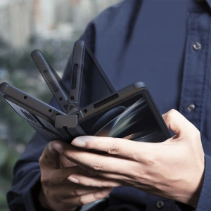 Etui Nillkin CamShield Pro Simple Samsung Galaxy Z Fold 4 tmavě zelené