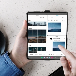 Etui Nillkin CamShield Pro Suit Samsung Galaxy Z Fold 4 tmavě zelené