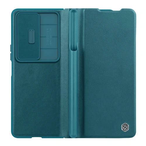 Kup Case Nillkin Qin Leather Pro Samsung Galaxy Z Fold 4 grün - NLK916 - {ean13} - Sklep Home Screen