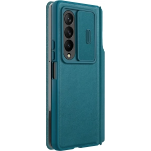 Etui Nillkin Qin Leather Pro Samsung Galaxy Z Fold 4 zöld